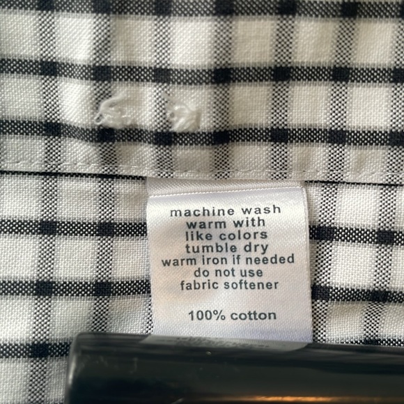 Man’s button-down, long sleeve shirt - Paul Fredrick.         NwoT - Picture 6 of 7